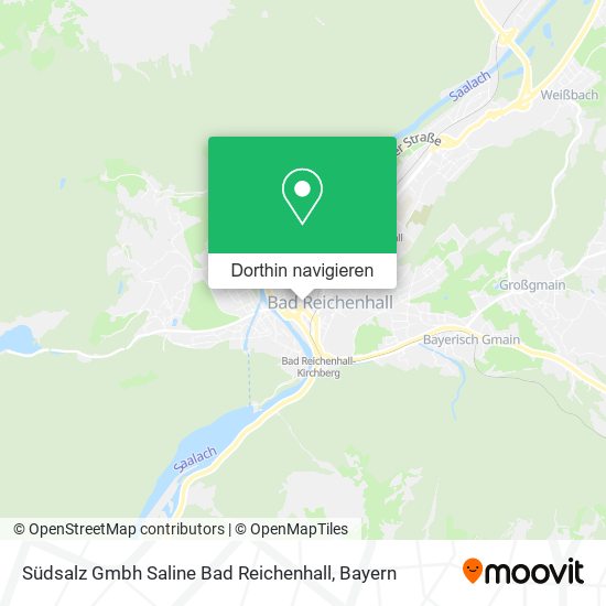 Südsalz Gmbh Saline Bad Reichenhall Karte