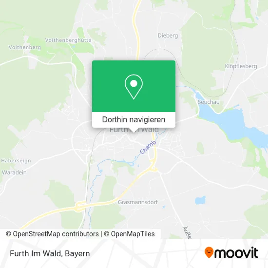 Furth Im Wald Karte