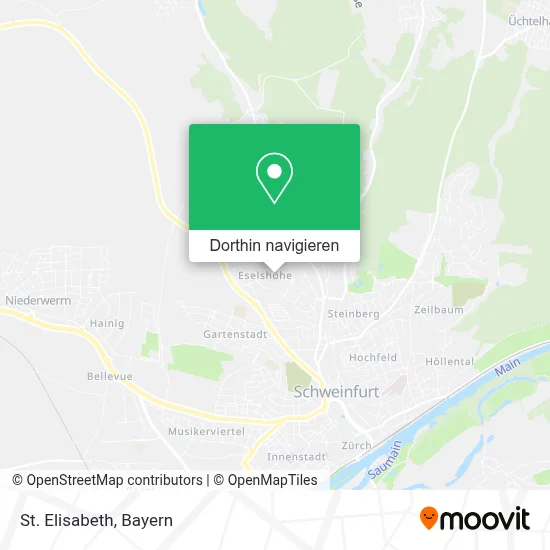 St. Elisabeth Karte