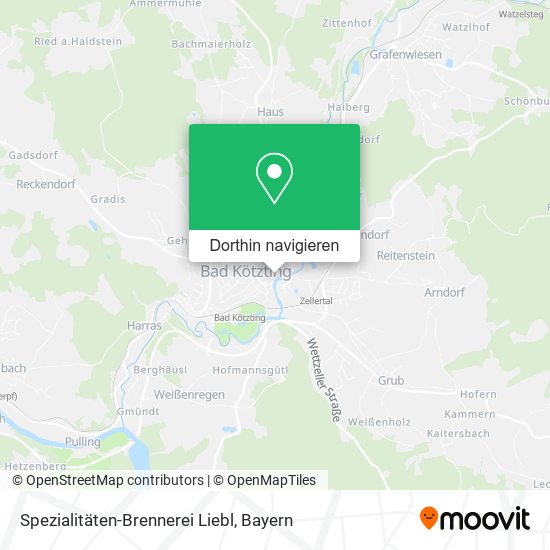 Spezialitäten-Brennerei Liebl Karte