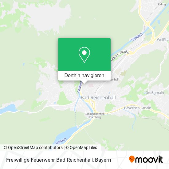 Freiwillige Feuerwehr Bad Reichenhall Karte