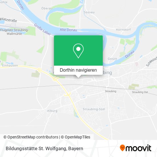 Bildungsstätte St. Wolfgang Karte