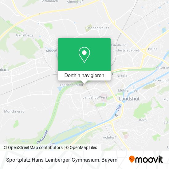 Sportplatz Hans-Leinberger-Gymnasium Karte