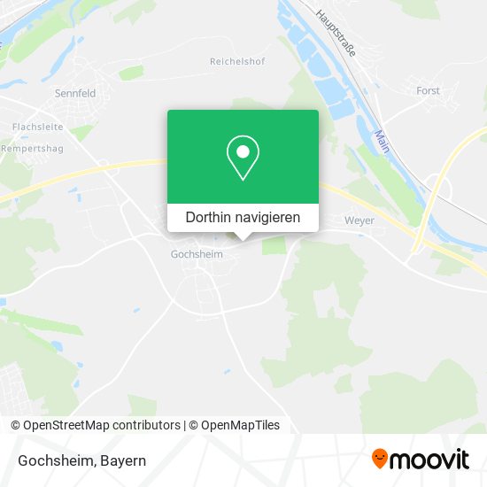 Gochsheim Karte