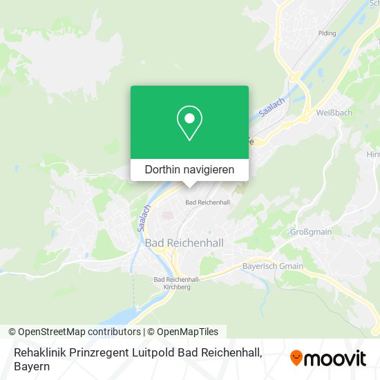 Rehaklinik Prinzregent Luitpold Bad Reichenhall Karte