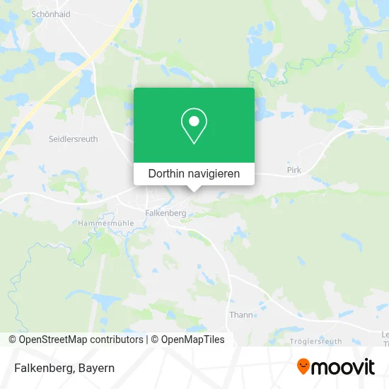 Falkenberg Karte