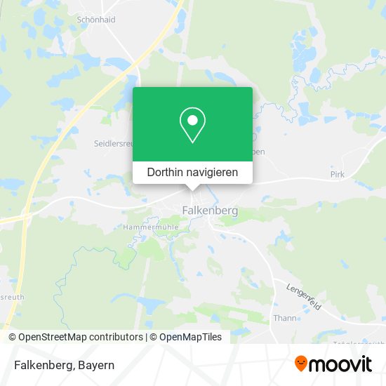 Falkenberg Karte