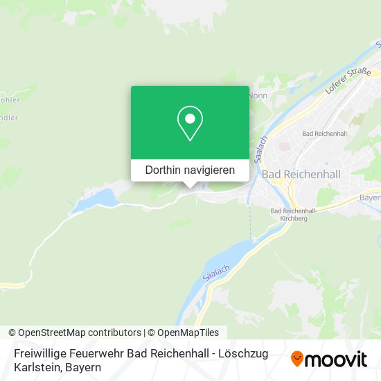 Freiwillige Feuerwehr Bad Reichenhall - Löschzug Karlstein Karte