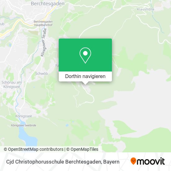 Cjd Christophorusschule Berchtesgaden Karte