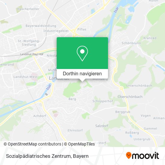 Sozialpädiatrisches Zentrum Karte