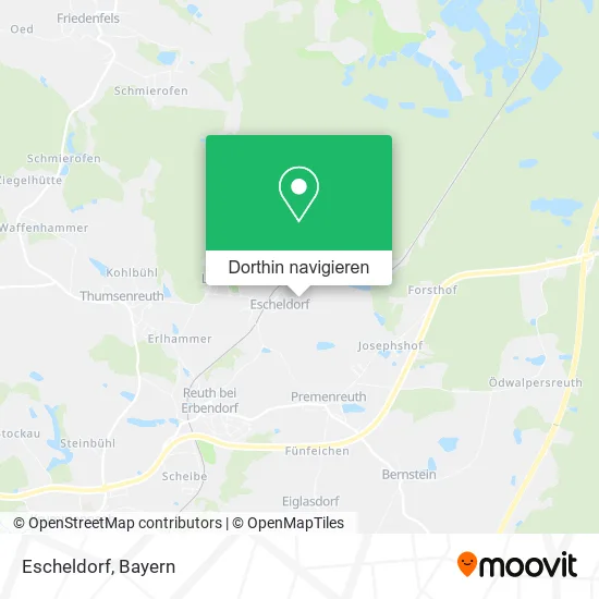 Escheldorf Karte