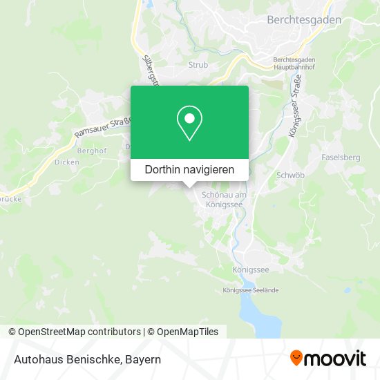 Autohaus Benischke Karte