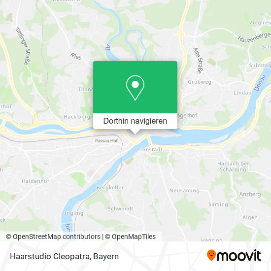 Haarstudio Cleopatra Karte