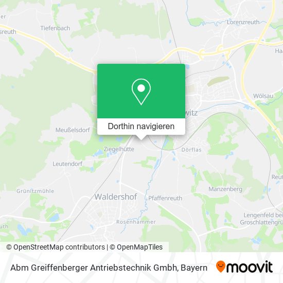 Abm Greiffenberger Antriebstechnik Gmbh Karte