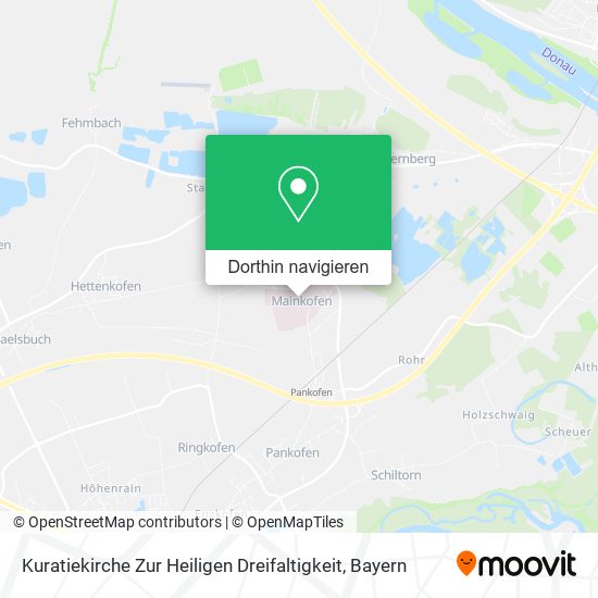 Kuratiekirche Zur Heiligen Dreifaltigkeit Karte