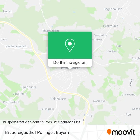 Brauereigasthof Pöllinger Karte