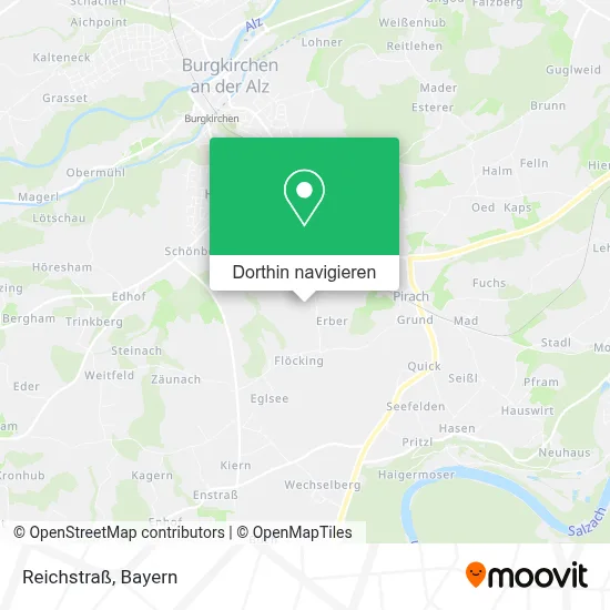 Reichstraß Karte