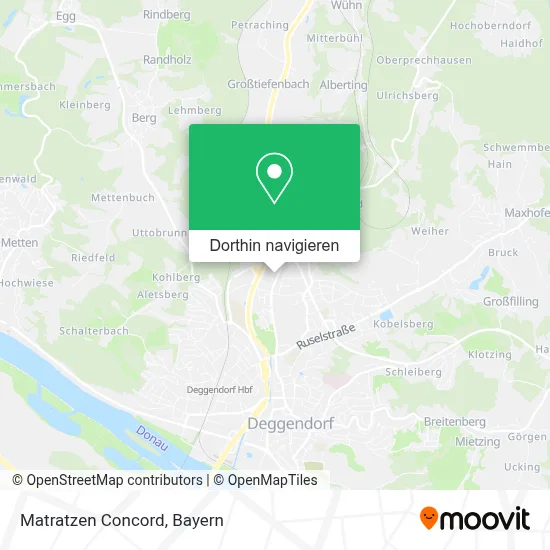 Matratzen Concord Karte