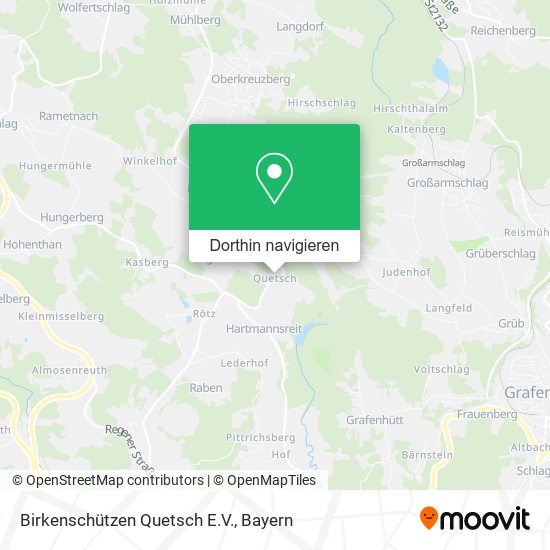 Birkenschützen Quetsch E.V. Karte