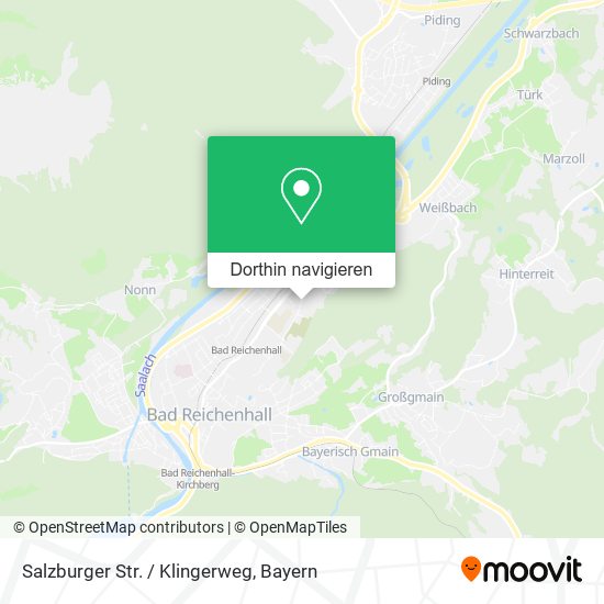 Salzburger Str. / Klingerweg Karte