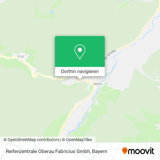 Reifenzentrale Oberau Fabricius Gmbh Karte