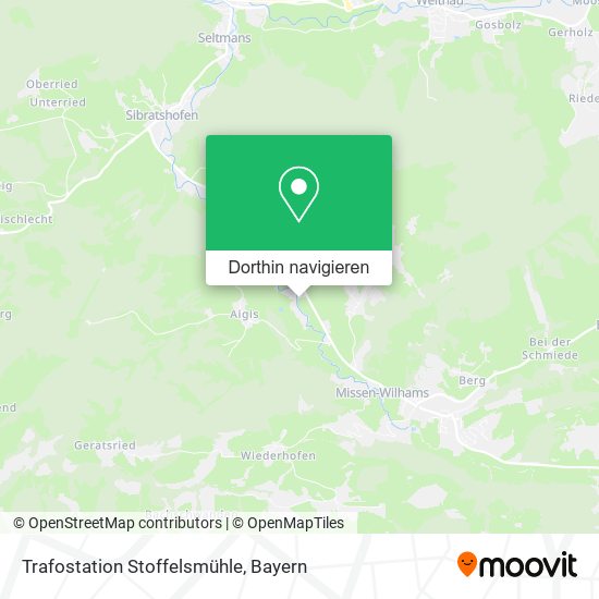Trafostation Stoffelsmühle Karte