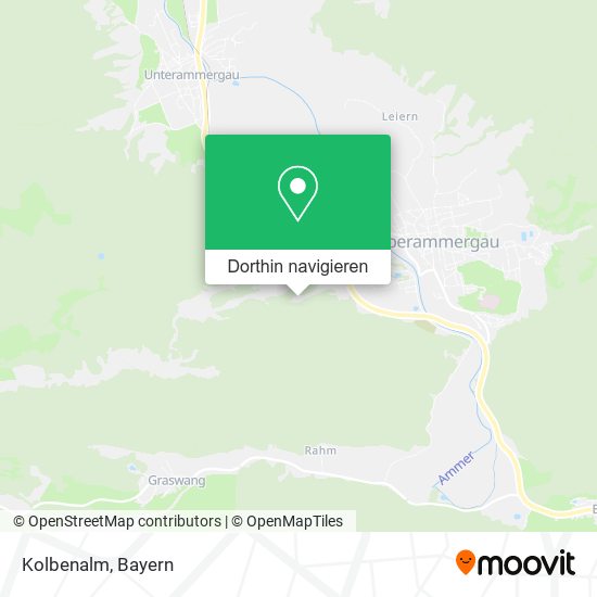 Kolbenalm Karte