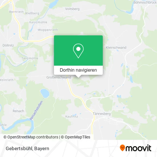 Gebertsbühl Karte