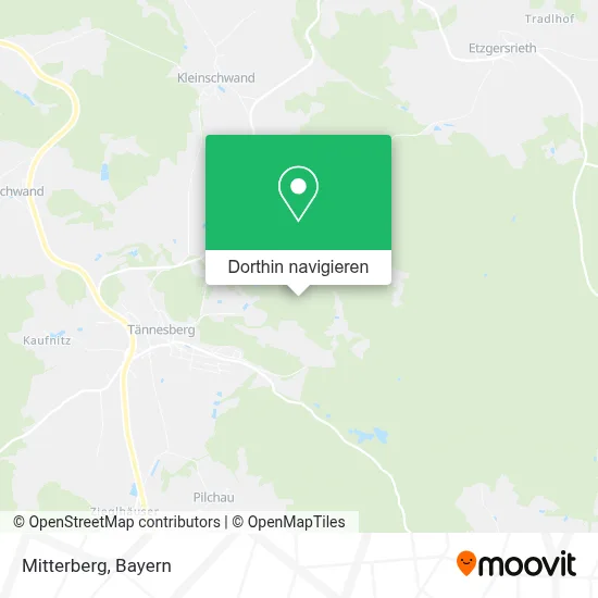 Mitterberg Karte