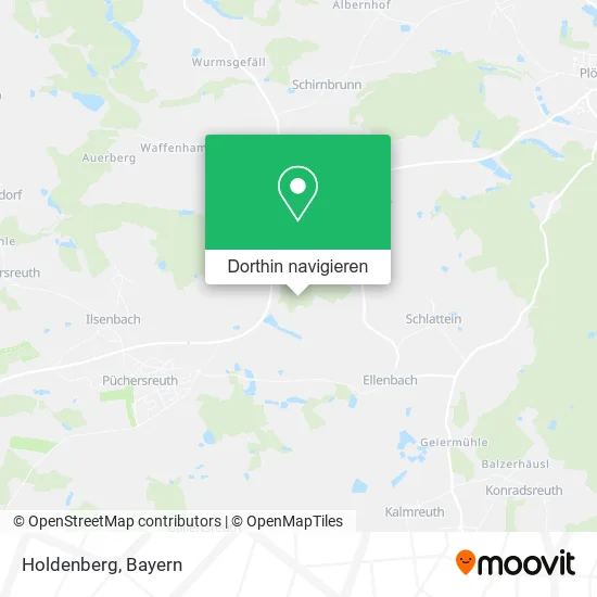 Holdenberg Karte