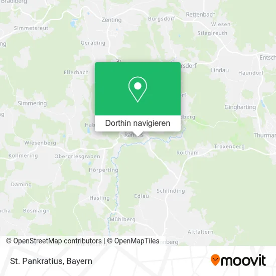 St. Pankratius Karte
