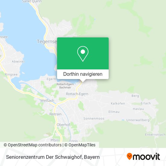 Seniorenzentrum Der Schwaighof Karte