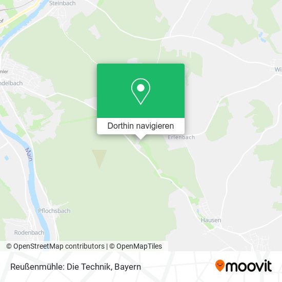 Reußenmühle: Die Technik Karte