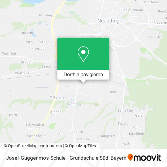Josef-Guggenmos-Schule - Grundschule Süd Karte