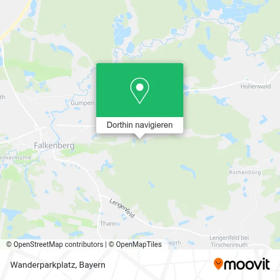 Wanderparkplatz Karte