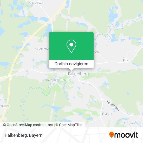 Falkenberg Karte