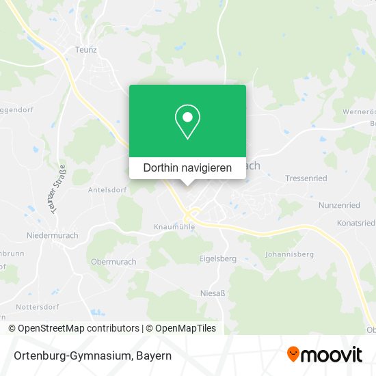 Ortenburg-Gymnasium Karte