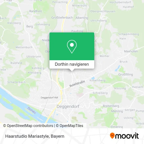 Haarstudio Mariastyle Karte