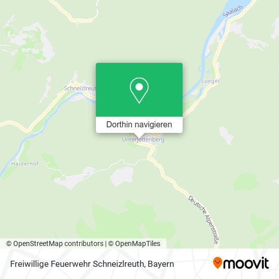 Freiwillige Feuerwehr Schneizlreuth Karte