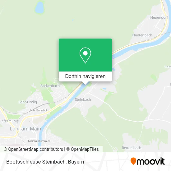 Bootsschleuse Steinbach Karte