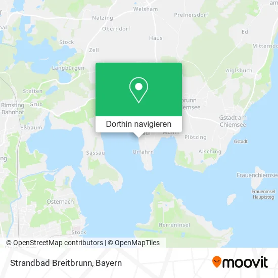 Strandbad Breitbrunn Karte