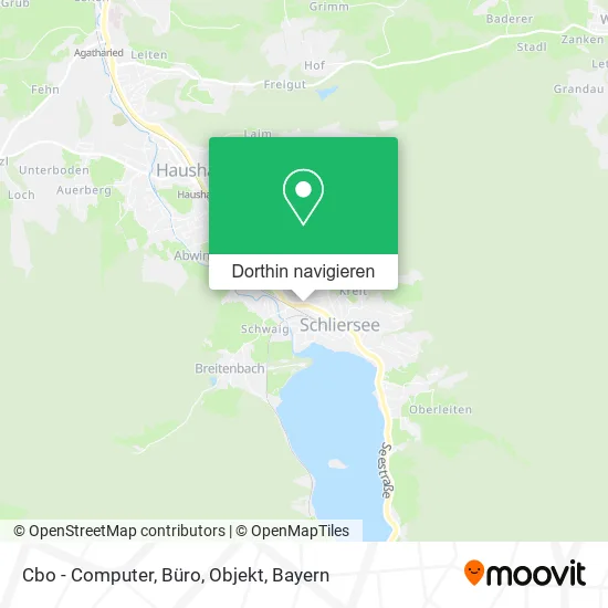 Cbo - Computer, Büro, Objekt Karte