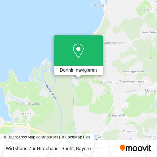 Wirtshaus Zur Hirschauer Bucht Karte