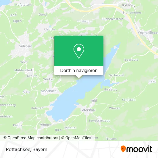 Rottachsee Karte