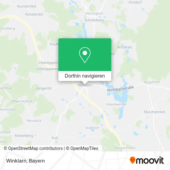 Winklarn Karte