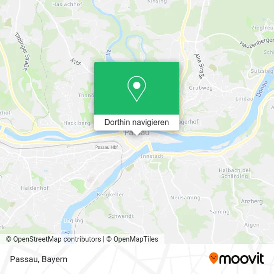 Passau Karte