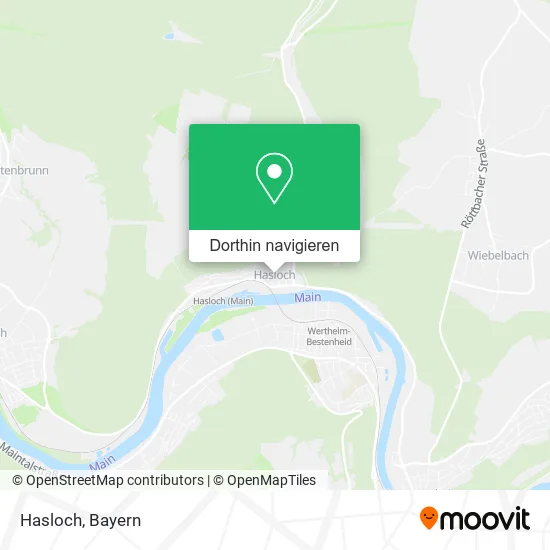 Hasloch Karte