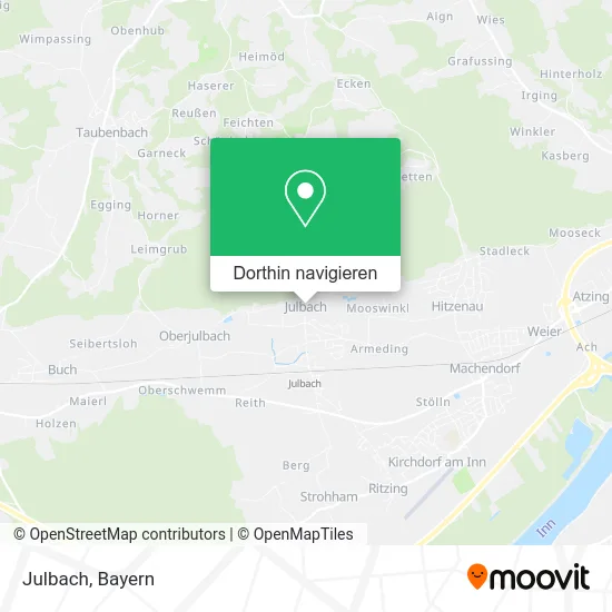 Julbach Karte
