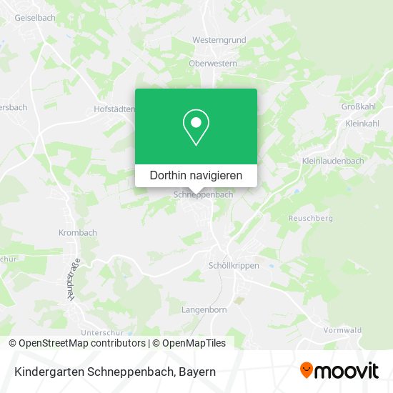 Kindergarten Schneppenbach Karte