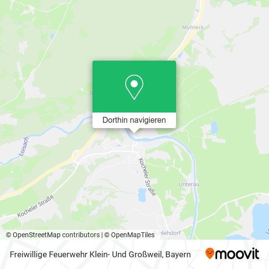 Freiwillige Feuerwehr Klein- Und Großweil Karte